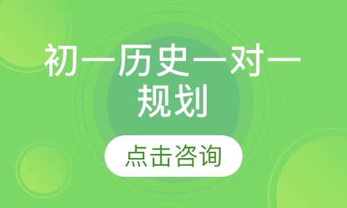初一历史一对一辅导