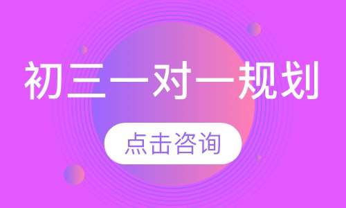 初三一对一辅导