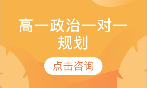 高一政治一对一辅导