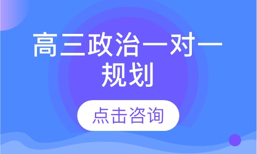 高三政治一对一辅导